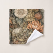 Fleurs d'automne de William Morris (Gant de toilette)