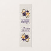 Fleurs d'automne et Pampas Grass Mariage réservé (Outside Unfolded)