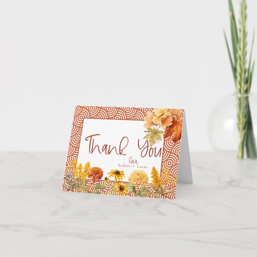 Fleurs d'automne | Merci d'automne (Devant)