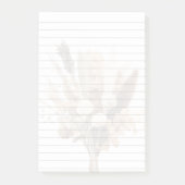 Fleurs d'automne Post-it® Notes 3M (Devant)