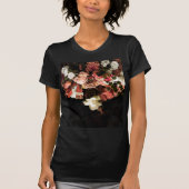 Fleurs d'automne Stylisées T-shirt (Devant)