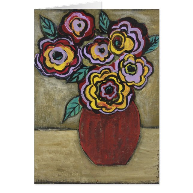 FLEURS DE BEAUCOUP DE COULEURS (Devant)