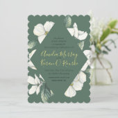 Fleurs de bois de chien, Faire-part de mariage (Debout devant)