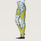 Fleurs de bois de chien sur les Leggings (Gauche)