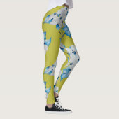 Fleurs de bois de chien sur les Leggings (Droite)