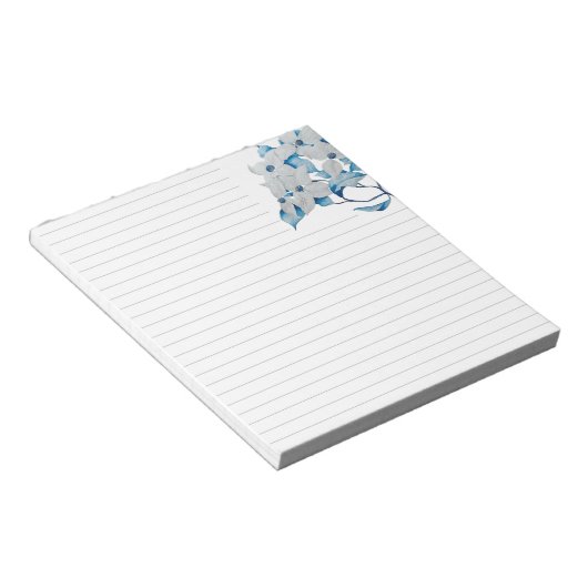 Fleurs de bois de chien sur un Bloc-notes de taill (Incliné)