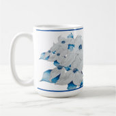 Fleurs de bois de chien sur une Mug classique (Gauche)