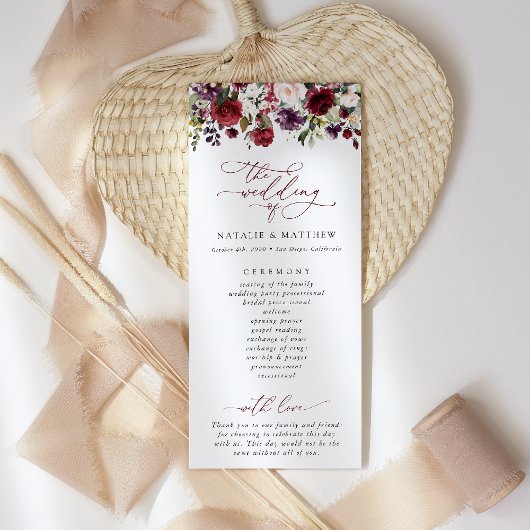 Fleurs de Bourgogne, Fleurs roses, Programme de ma