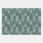 Fleurs de Burlap rustiques Feuilles de Papier Emba (Devant 2)