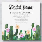 Fleurs de cactus Invitation de Fiesta de mariage
