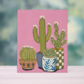 Fleurs de cactus rose (Neutre)