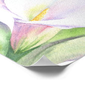 Fleurs de Calla - Affiche de bienvenue Fête des ma (Coin)