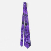 Fleurs de Campanule Violette Cravate (Dos)