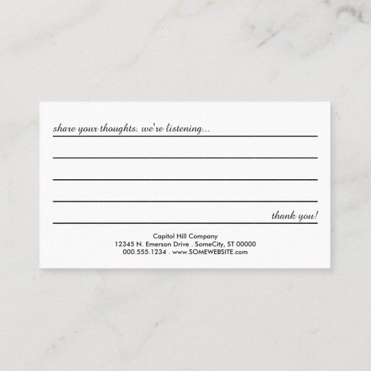 fleurs de carte de commentaire belles (Dos)