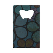 Fleurs de cercle texturées modernes multicolores f (Devant)