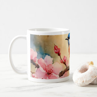 fleurs de cerisier design de belles tasses, tasses