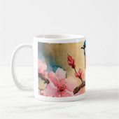 fleurs de cerisier design de belles tasses, tasses (Gauche)