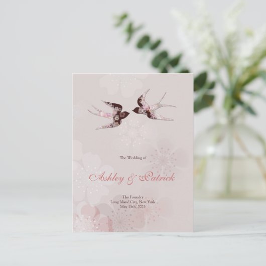 Fleurs de cerisier Sakura et programme Swallows2 (Debout devant)