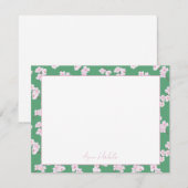 Fleurs de cerisier sur la carte à billets personna (Devant / Derrière)