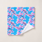 Fleurs de cerisiers (Gant de toilette)