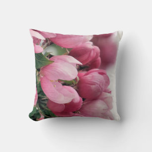 Fleurs de cerisiers roses - coussin