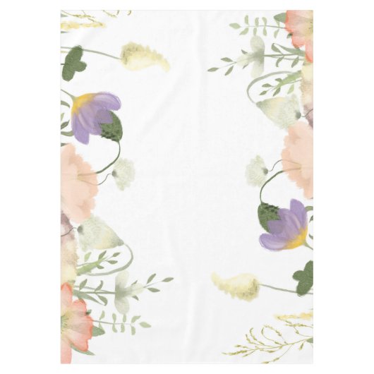Fleurs de champ modernes nappes florales (Devant)