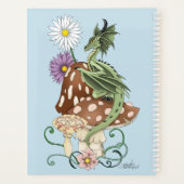 Fleurs de Champignon de Dragon de Fantaisie Verte (Dos)