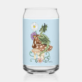 Fleurs de Champignon de Dragon de Fantaisie Verte (Verso)