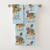 Fleurs de Champignon Dragon Fantastique Vert Capri (En situation)