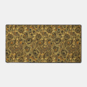 Fleurs de chrysanthèmes jaunes et coléoptères oran (Recto)