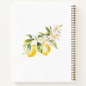 Fleurs de citrons Wreath Cuisine mère Livre de rec (Dos)