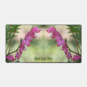 Fleurs de Coeurs Saignants Roses Personnalisées (Recto)