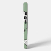 Fleurs de coquelicot dessinant étui de téléphone v (Verso / Gauche)