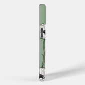 Fleurs de coquelicot dessinant étui de téléphone v (Verso / Droite)