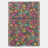 Fleurs de cosmos abstraites sur couvertures (devant Vertical)