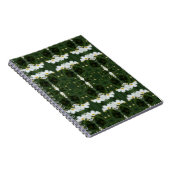 Fleurs de Cosmos blanc Carnet d'art Abstrait (Côté Droit)