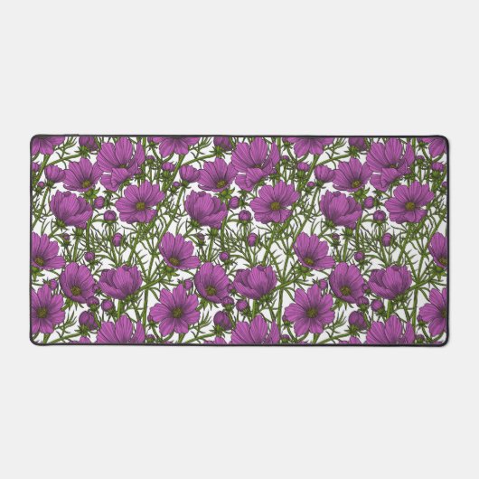 Fleurs de cosmos violet (Recto)