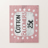 Fleurs de coton 25 Cents Puzzle (Vertical)