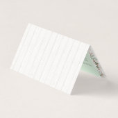 Fleurs de coton rustiques du Sud sur Merci de bois (Back)