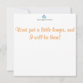 Fleurs de crocus sur carte blanche plate (Dos)