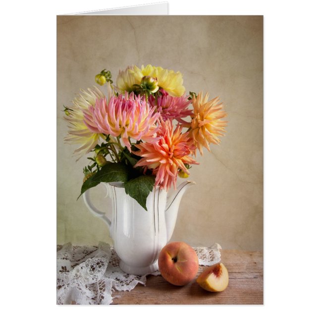 Fleurs de dahlia (Devant)
