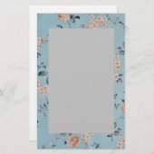 Fleurs de décoration - Papeterie (Devant / Derrière)