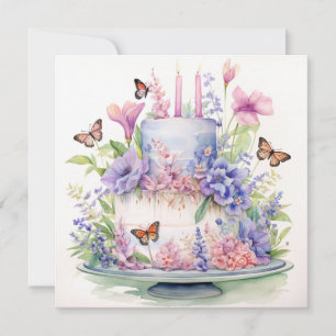 Fleurs de désirs : Jardin enchanté Carte d'anniver