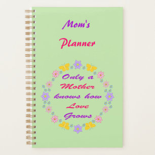 Fleurs de Fête des Mères et Papillons personnalisé