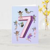 Fleurs de fleur carte 3e anniversaire (Fleur jaune)