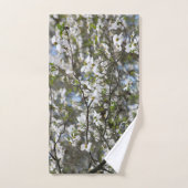 Fleurs de fleur de cornouiller (Serviette à main)