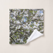 Fleurs de fleur de cornouiller (Gant de toilette)
