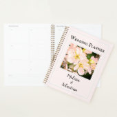 Fleurs de fleurs Apple Wedding planner personnalis (Devant avec enveloppe)