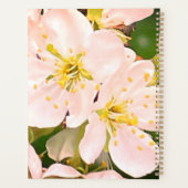 Fleurs de fleurs Apple Wedding planner personnalis (Dos)
