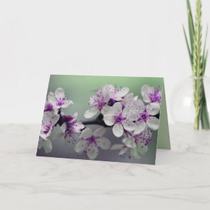 fleurs de fleurs carte de voeux